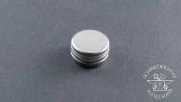 Hirschfänger Endkappe Nickel Innen-Dm 17 mm